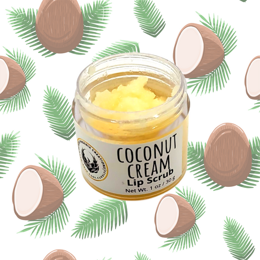 Coconut Cream Lip Scrub